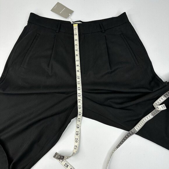 Everlane Women's NWT‎ Black The Way-High Drape Minimalist Pant 16/W37/L31.5 - Picture 10 of 13